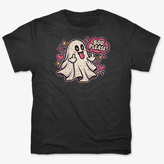 Boo Please!-Unisex Heavyweight T-Shirt-Black