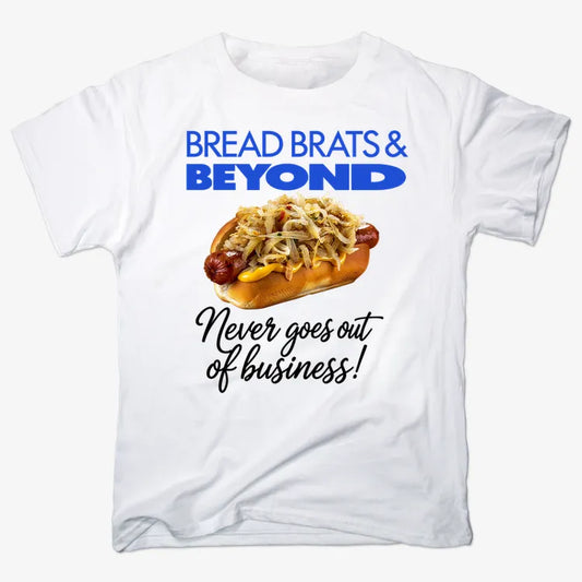 BREAD BRATS & BEYOND Oktoberfest Mashup-Men's T-Shirt-White