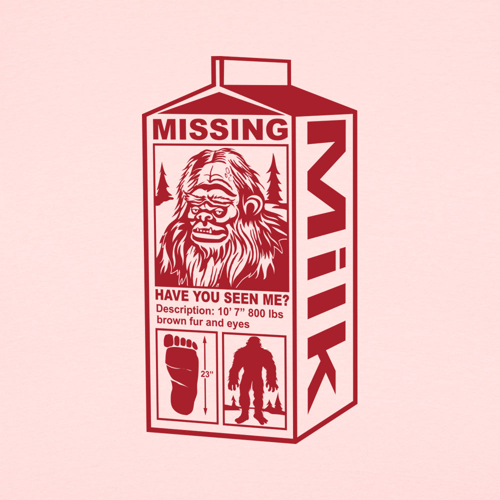 Sasquatch Milk Carton