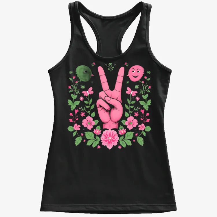 Peaceful Bloom Vibes Tee