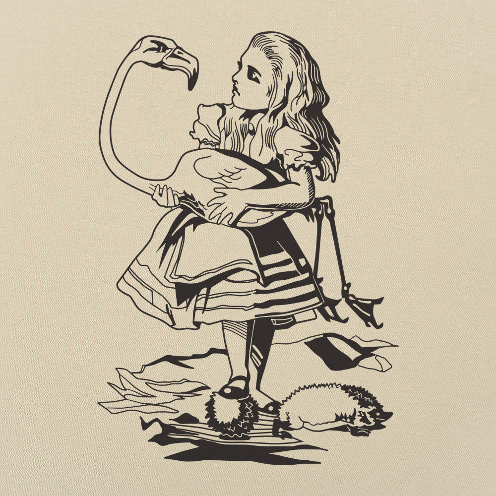 Alice And Flamingo