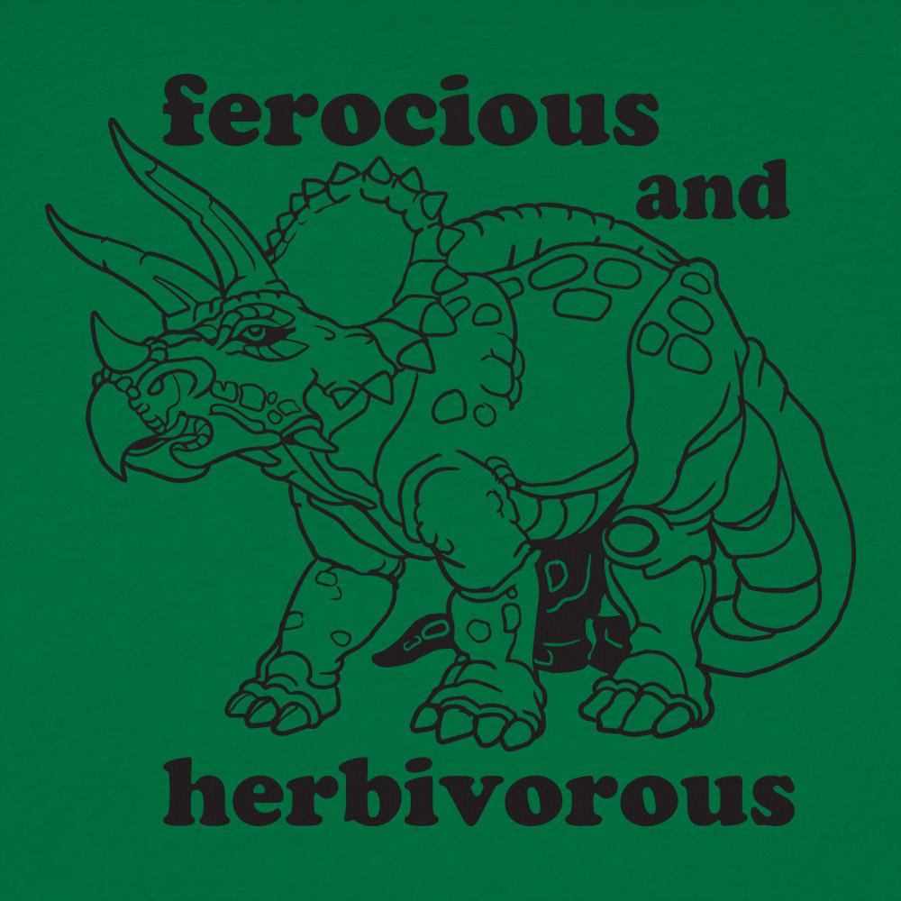 Ferocious And Herbivorous - 6DollarShirts