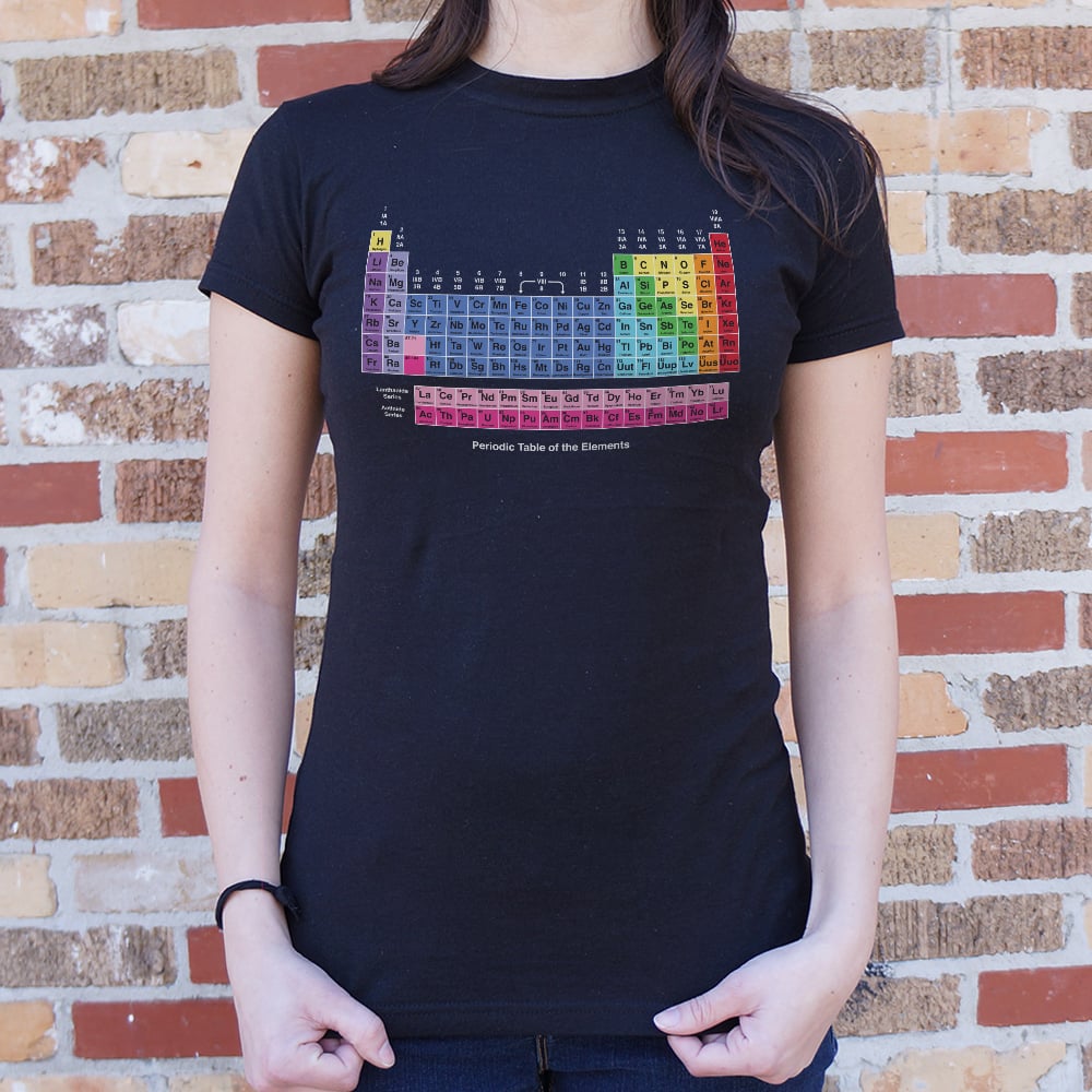 Periodic Table Full Color - 6DollarShirts