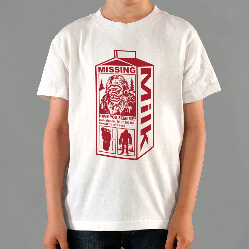 Sasquatch Milk Carton