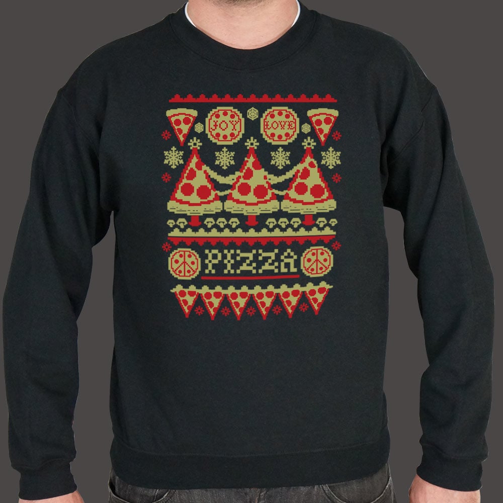 Ugly Pizza Sweater - 6DollarShirts