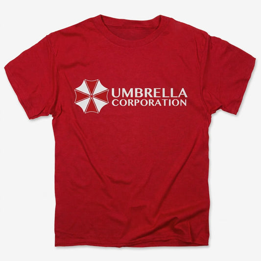 Umbrella Corporation Evil Zombie Virus Lab Graphic in Red