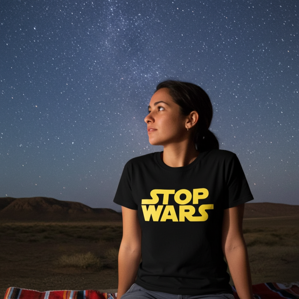 STOP WARS Statement Tee