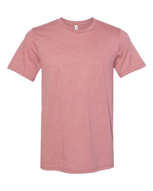 BELLA + CANVAS Youth CVC Jersey Tee - Heather Mauve Front