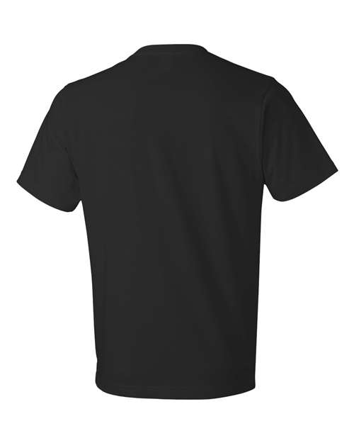 Unisex Softstyle® Lightweight T-Shirt - Black Back