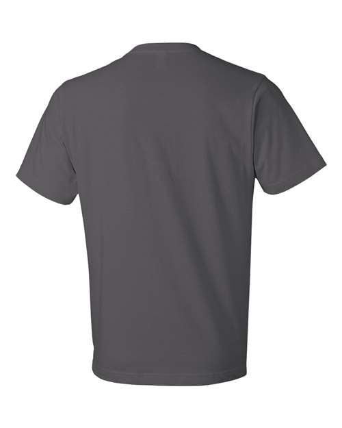 Unisex Softstyle® Lightweight T-Shirt - Charcoal Back