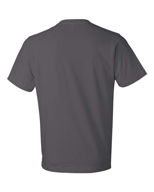 Unisex Softstyle® Lightweight T-Shirt - Charcoal Back