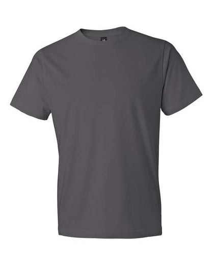 Unisex Softstyle® Lightweight T-Shirt - Charcoal Front