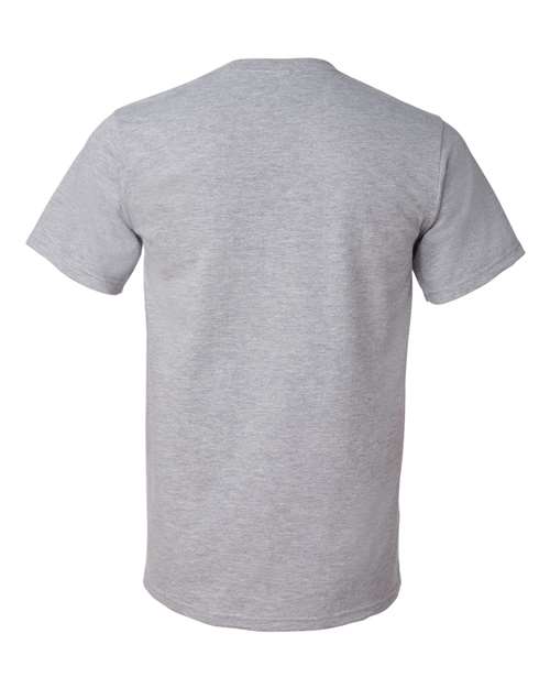 Unisex Softstyle® Lightweight T-Shirt - Heather Grey Back