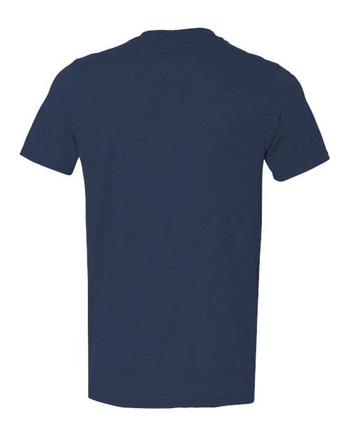 Unisex Softstyle® Lightweight T-Shirt - Heather Navy Back