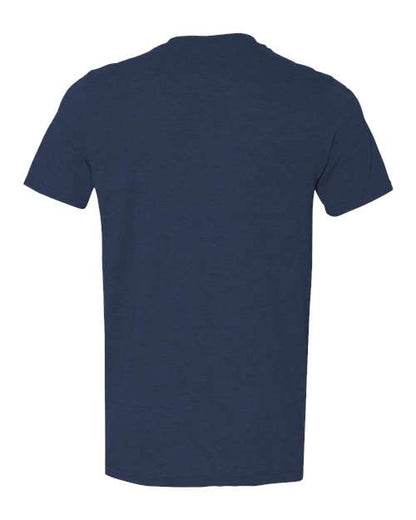 Unisex Softstyle® Lightweight T-Shirt - Heather Navy Back