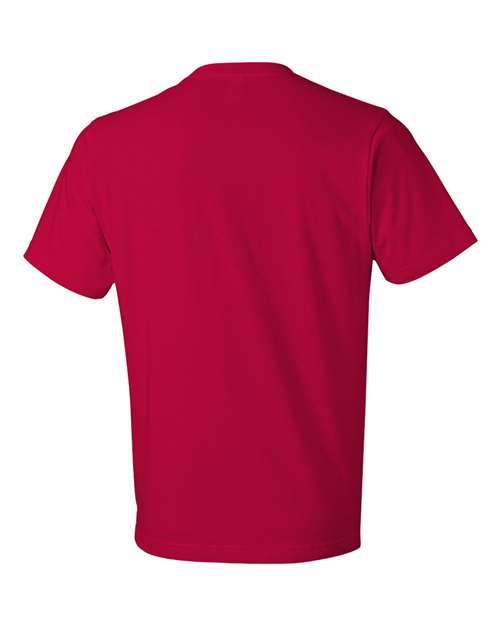 Unisex Softstyle® Lightweight T-Shirt - True Red Back