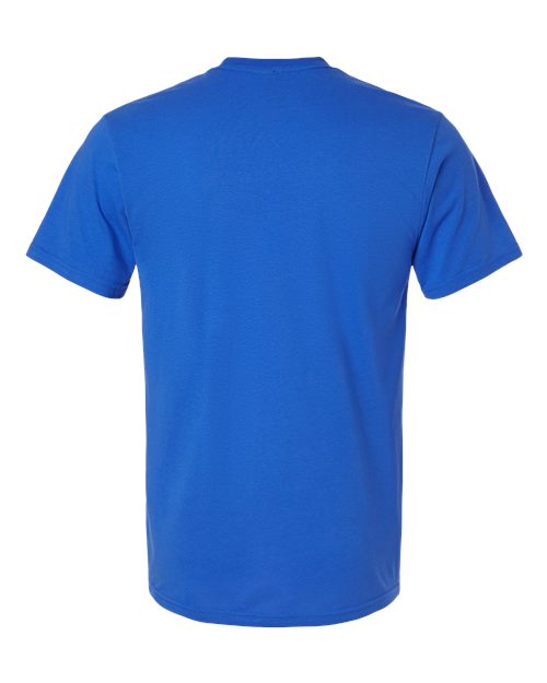 Unisex Softstyle® Lightweight T-Shirt - Royal Blue Back