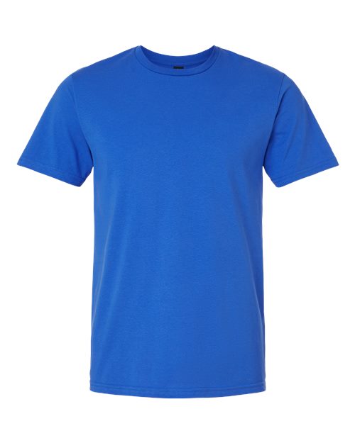 Unisex Softstyle® Lightweight T-Shirt - Royal Blue Front