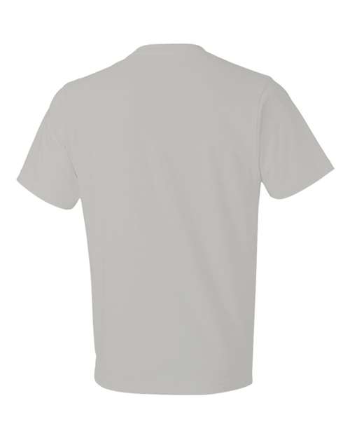 Unisex Softstyle® Lightweight T-Shirt - Storm Grey Back