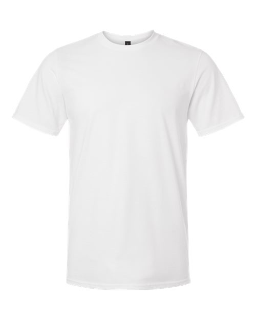 Unisex Softstyle® Lightweight T-Shirt - White Front