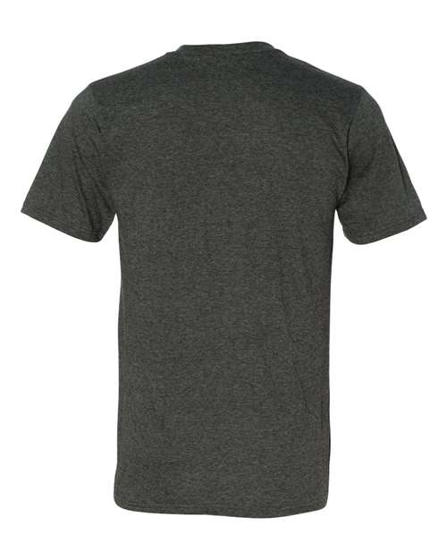 Unisex Softstyle® Lightweight T-Shirt - Heather Dark Grey Back