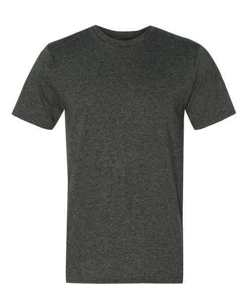 Unisex Softstyle® Lightweight T-Shirt - Heather Dark Grey Front