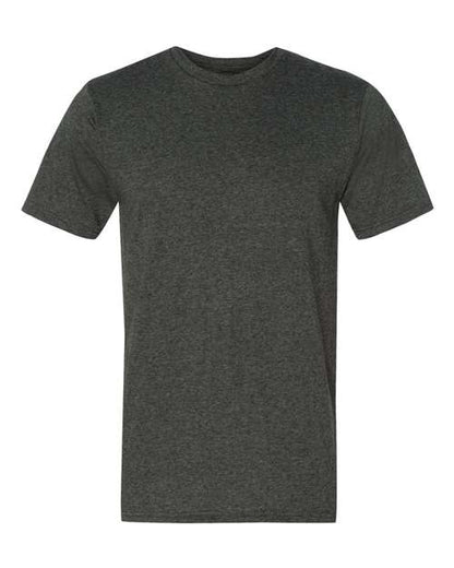 Unisex Softstyle® Lightweight T-Shirt - Heather Dark Grey Front