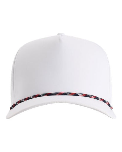 Imperial The Wrightson Cap - White/ Navy-Red Front