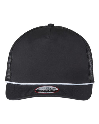 Imperial The Rabble Rouser Cap - Black/ Black/ White Front