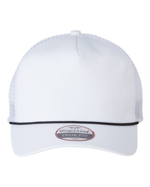 Imperial The Rabble Rouser Cap - White/ White/ Black Front