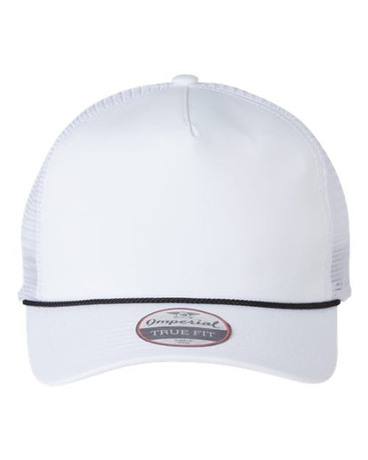 Imperial The Rabble Rouser Cap - White/ White/ Black Front