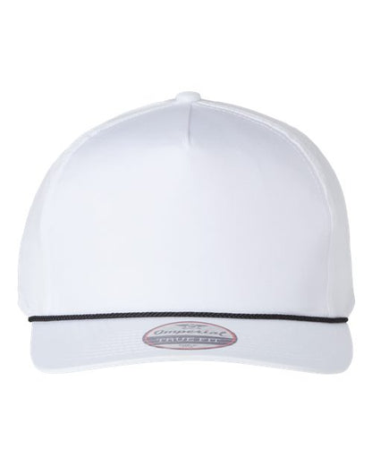 Imperial The Barnes Cap - White/ Black Front