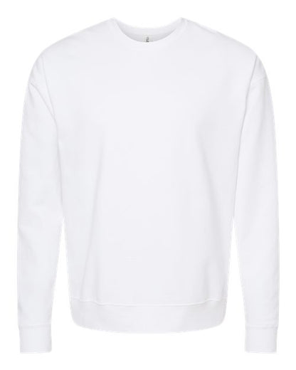 Tultex Unisex Fleece Crewneck Sweatshirt - White Front