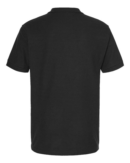 Tultex Men's 50/50 Sport Pique Polo - Back
