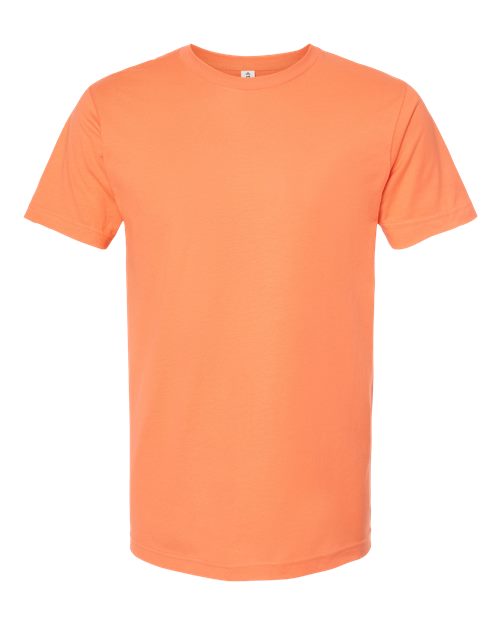 Tultex Unisex Fine Jersey T-Shirt - Coral Front