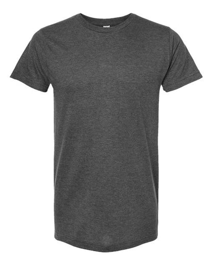 Tultex Unisex Fine Jersey T-Shirt - Heather Charcoal Front