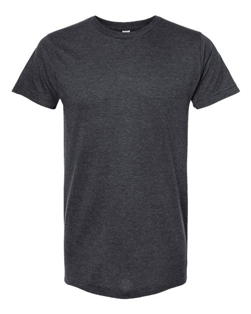 Tultex Unisex Fine Jersey T-Shirt - Heather Graphite Front