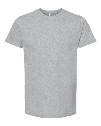 Tultex Unisex Fine Jersey T-Shirt - Heather Grey Front