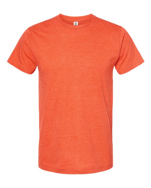 Tultex Unisex Fine Jersey T-Shirt - Heather Orange Front