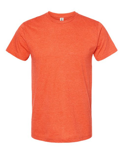 Tultex Unisex Fine Jersey T-Shirt - Heather Orange Front