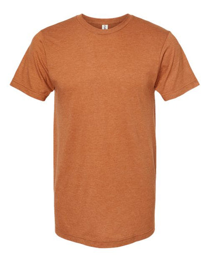 Tultex Unisex Fine Jersey T-Shirt - Heather Rust Front