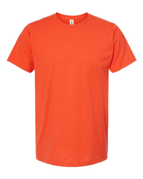 Tultex Unisex Fine Jersey T-Shirt - Orange Front