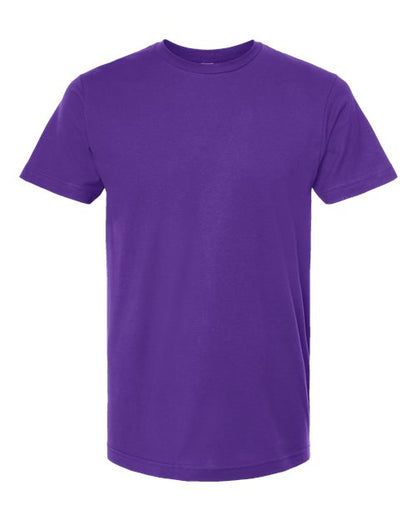 Tultex Unisex Fine Jersey T-Shirt - Purple Front