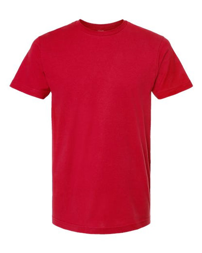 Tultex Unisex Fine Jersey T-Shirt - Red Front