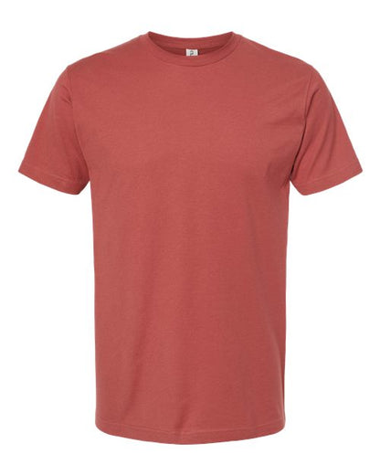 Tultex Unisex Fine Jersey T-Shirt - Terracotta Front