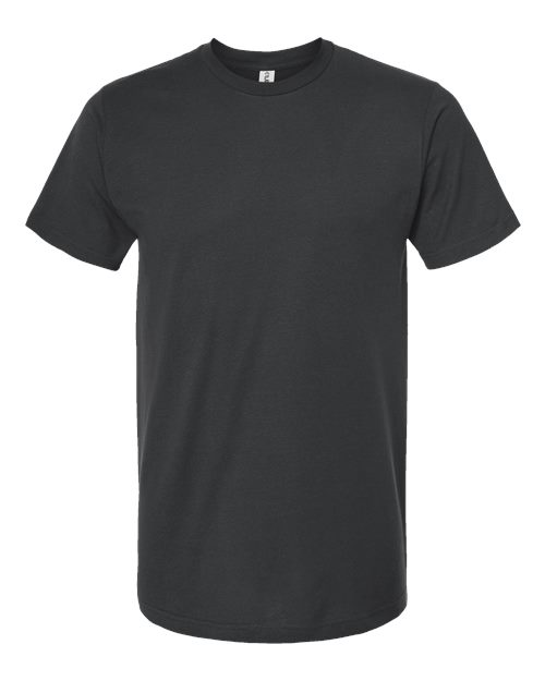 Tultex Unisex Fine Jersey T-Shirt - Coal Front