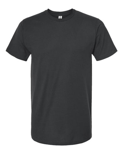 Tultex Unisex Fine Jersey T-Shirt - Coal Front