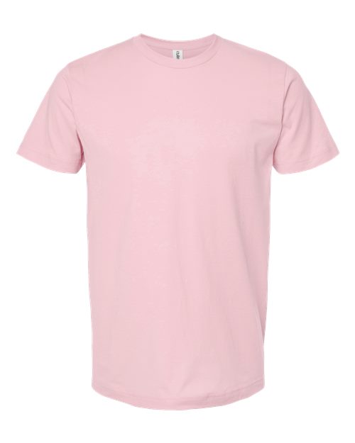 Tultex Unisex Fine Jersey T-Shirt - Pink Front