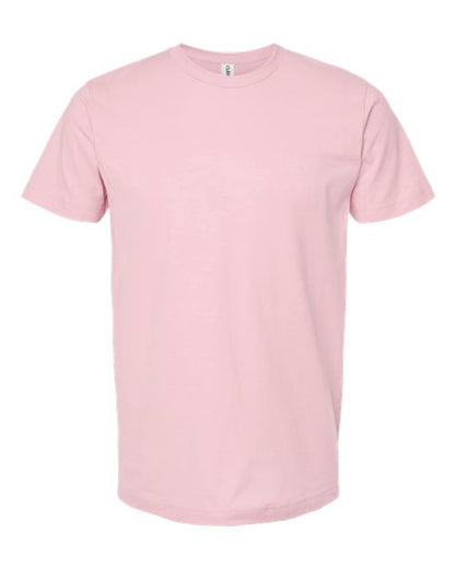 Tultex Unisex Fine Jersey T-Shirt - Pink Front