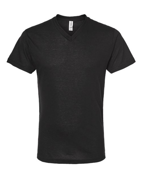 Tultex Men's Poly-Rich V-Neck T-Shirt